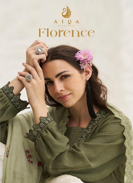 Florence By Aiqa Bemberg Lilen Silk Salwar Suit Wholesale Price In Surat